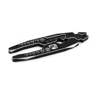 JYYTERD Parti per Auto RC per SCX10 per TRX4 1/10 Pinze per Ammortizzatori Metallo A Becco A Sfera Clip RC Auto Aggiornamento Pratico Strumento di Smontaggio Parti Automobili(Metallic)