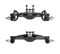 JYYTERD Parti per Auto RC per TRX4-M per Defender per K10 Assale Portale Anteriore Posteriore con Collegamento dello Sterzo 1/18 RC Crawler Parti di Aggiornamento Accessori Decorativi