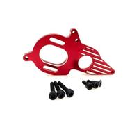 JYYTERD Parti RC per Arrma per Granite per Mega per Typhon per Big per Rock per Senton 1/10 RC Auto Parti di Aggiornamento Supporto Motore Regolabile Metallo(Red)