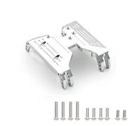 JYYTERD Parti RC per Axial per Capra UTB10 1.9 per UTB 1/10 RC Crawler Auto Parti di Aggiornamento Telaio Metallo Piastra Paramotore Centro Trasmissione Cambio Base Montaggio(Silver)