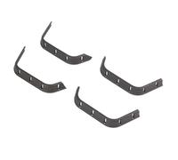 JYYTERD Parti RC per MN D90 D91 D96 D99 per MN99S 4 Pz Ruota Sopracciglio Parafango Copertura della 1/12 RC Auto Parti di Aggiornamento Accessori