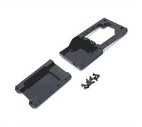 JYYTERD Parti RC per MN MN168 per MN78 Modello 1/12 Parti di Automobili RC Aggiornamento in Metallo PCB Magazzino Fisso, Sponda Posteriore, Trave, Ricambio del Vestito(Black)