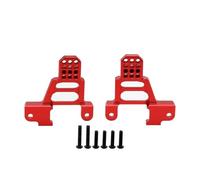 JYYTERD Parti RC per TRX-4 per Bronco K5 G500 per Defender Trx4 1/10 Rc Crawler Upgrade Part CNC Lega di Alluminio per Torri Ammortizzatori Anteriori E Posteriori(Red,Rear)