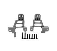 JYYTERD Parti RC per TRX-4 per Bronco K5 G500 per Defender Trx4 1/10 Rc Crawler Upgrade Part CNC Lega di Alluminio per Torri Ammortizzatori Anteriori E Posteriori(Gray,Front)