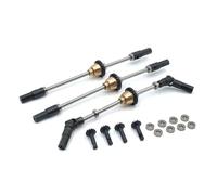 JYYTERD Parti RC per WPL B14 B24 B16 B36 C14 C24 C34 C44 per JJRC Q60 Q61 Q62 Q63 Q64 Q65 1/16 RC Parti Aggiornamento, Differenziale ASSE Ponte in Metallo Anteriore + Centrale + Posteriore