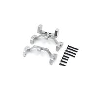 JYYTERD Parti RC per WPL C14 C24 B14 B16 B24 B36 per HengLong per JJRC per FeiYu RC Parti Supporto Servo Metallo Tirante Aggiornamenti Accessori di Ricambio(Silver)
