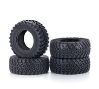 JYYTERD Pneumatici RC per Kyosho per Mini-Z per Jimny per Axial 1/18 RC Crawler Car 4x4 Parti 38/42x15mm Fango Gomma Morbida per Pneumatici Fuoristrada 4 Pezzi(42x15)