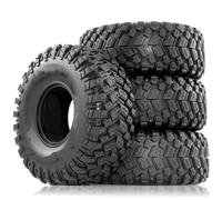 JYYTERD Pneumatico per Auto RC Compatibile con Axial per SCX10 D90 TF2 per MST per Tamiya 1/10 RC Crawler Car Parts 4 Pezzi 1.9" Pneumatici in Gomma Voodoo KLR 116 * 45mm