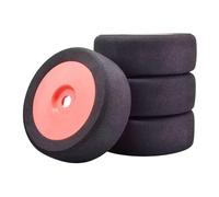 JYYTERD Pneumatico per Auto RC Compatibile con HSP per HPI 1/8 RC per Auto da per Corsa, Parti di Ricambio, Accessori per Pneumatici in Schiuma, Cerchi da 118 Mm, Set da 17 Mm Esagonali(Red)
