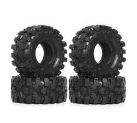 JYYTERD Pneumatico per Auto RC Compatibile con TRX4M per SCX24 AX24 Fpr FCX24 1/18 Rc Crawler Car Parti di Aggiornamento Pneumatici R184z RS 1.0 da 57 * 25 Mm - S5 per Pneumatici da Fuoristrada