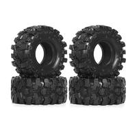 JYYTERD Pneumatico per Auto RC Compatibile con TRX4M per SCX24 AX24 Fpr FCX24 1/18 Rc Crawler Car Parti di Aggiornamento Pneumatici R184z RS 1.0 da 57 * 25 Mm - S5 per Pneumatici da Fuoristrada
