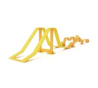 JYYTERD RC Aggiornamento Parte Auto Modello Telecomandata RC con Percorso A Ostacoli su Pendio Ripido E Ponte Trapezoidale, 1/24/1/18, Simulazione di Una Scena di Ostacoli Stradali.