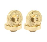 JYYTERD RC Aggiornamento Parte per Jimny Xmykc01Cm 1/16 Rc Auto Telecomandata 4 Pezzi in Ottone Resistente Mozzo Ruota Combinatore Parti di Aggiornamento Accessori