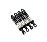 JYYTERD RC Aggiornamento Parte per MN per Model per MN168 New99S per MN78 1/12 RC Ricambi Auto Accessori Aggiornamento in Metallo Non Idraulico Esterno per Set Ammortizzatore A Molla(Black)