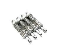 JYYTERD RC Aggiornamento Parte per MN per Model per MN168 New99S per MN78 1/12 RC Ricambi Auto Accessori Aggiornamento in Metallo Non Idraulico Esterno per Set Ammortizzatore A Molla(Silver)