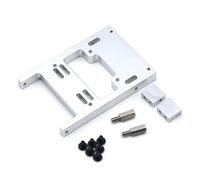 JYYTERD RC Aggiornamento Parte per Wpl B1 B14 B16 B24 C24 C14 RC Telecomando per Il Modello di Auto Aggiornamento Servo Sterzo Staffa Montaggio Fissa Sostituisci Gli Accessori(Silver)