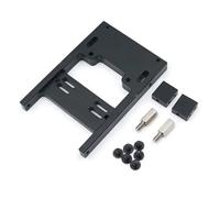 JYYTERD RC Aggiornamento Parte per Wpl B1 B14 B16 B24 C24 C14 RC Telecomando per Il Modello di Auto Aggiornamento Servo Sterzo Staffa Montaggio Fissa Sostituisci Gli Accessori(Black)