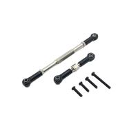 JYYTERD RC Aggiornamento Parte per Wpl per C14 C24 B14 B16 B24 B36 per HengLong per FeiYu per Jjrc RC Auto Aggiornamenti Parti di Metallo Aggiornamento Assale Anteriore Asta dello Sterzo(Black)