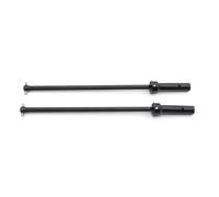 JYYTERD RC Albero di Trasmissione Compatibile con ARRMA per KRATON per Outcast EXB 8S 1/5 Accessori per Auto RC, 2 Pezzi, Albero di Trasmissione Anteriore E Posteriore in Metallo CVD