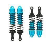JYYTERD RC Ammortizzatori Auto per Traxxas per Slash 4X4 727 1/10 RC Modello di Auto Ammortizzatore Posteriore Parte Ammortizzatori Anteriore Parti Ricambio(Blue)