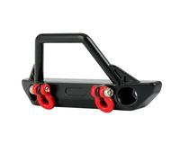 JYYTERD RC Paraurti del Veicolo per Axial, per SCX24, per Wrangler, per JLU, per Gladiator, per Deadbolt, Parti per Auto Cingolate RC 1/24, Paraurti Anteriore Metallo con Luci(Bumper B)