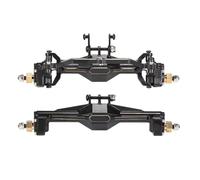 JYYTERD RC Set ASSE Anteriore per TRX4-M per Defender per Bronco K10 1/18 RC Crawler Car Parti di Aggiornamento Assale A Portale in Metallo con Collegamento dello Sterzo
