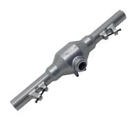 JYYTERD RC Set ASSE Anteriore per WLtoys 12428 12423 12427 12428-A 1/12 rc Car Upgrade Parts Accessories Metal Rear Axle Housing(Gray)