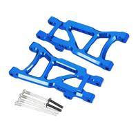 JYYTERD Ricambi per Auto RC per 1/10 per Slash per Rustler 4X4 2WD Breve RC Corso Parti di Aggiornamento Metallo Anteriore Posteriore Inferiore Bracci Sospensione Auto Accessori(2pcs Front)