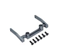 JYYTERD Ricambi per Auto RC per Axial per SCX10 1/10 RC Crawler Car per Parti di Aggiornamento del Modello CNC Lega Alluminio Travi Montaggio della Scatola Elettronica Pezzi Ricambio(Grey)