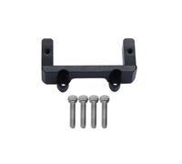 JYYTERD Ricambi per Auto RC per FMS per FCX24 1/24 RC Crawler Car Supporto Servo Metallo Cat Parti di Aggiornamento Accessori Modificati Ricambi per Auto Fai da Te(Black)
