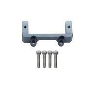 JYYTERD Ricambi per Auto RC per FMS per FCX24 1/24 RC Crawler Car Supporto Servo Metallo Cat Parti di Aggiornamento Accessori Modificati Ricambi per Auto Fai da Te(Grey)