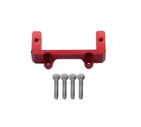 JYYTERD Ricambi per Auto RC per FMS per FCX24 1/24 RC Crawler Car Supporto Servo Metallo Cat Parti di Aggiornamento Accessori Modificati Ricambi per Auto Fai da Te(Red)