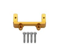 JYYTERD Ricambi per Auto RC per FMS per FCX24 1/24 RC Crawler Car Supporto Servo Metallo Cat Parti di Aggiornamento Accessori Modificati Ricambi per Auto Fai da Te(Yellow)