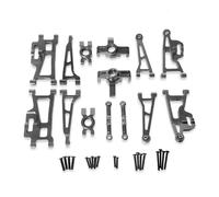 JYYTERD Ricambi per Auto RC per MJX per Hyper Go 14209 14210 H14BM 1/14 rc Car Upgrade Parti di Controllo Remoto Aggiornamento Metallo Vulnerabili Set Accessori(Grey)