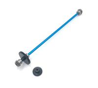 JYYTERD Ricambi per Auto RC per WLtoys per 1/12 124016 124017 124018 124019 Centro di Aggiornamento Metallo Gruppo Albero Motore 27T Ingranaggio RC Ricambi Auto Accessori(Blue)