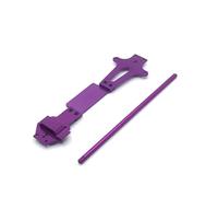 JYYTERD Ricambi per Auto RC per WLtoys per 144010 144001 144002 1/14 RC Auto Parti di Aggiornamento Metallo Modifica Piastra del Secondo Piano E Albero Trasmissione Centrale(Purple)