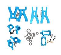 JYYTERD Ricambi per Auto RC per WLtoys per A959-B A969-B A979-B A959 A969 A979 K929 1/18 RC Auto Aggiornamento Braccio Sospensione E Mozzo Anteriore/Posteriore C per Il Sedile Kit di Parti