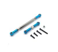 JYYTERD Ricambi per Auto RC per WPL C14 C24 C24-1 C34 C44 1/16 rc Car Crawler Metallo Regolabile Sterzo Servo Link Pull Rod RC Parti di Aggiornamento(Blue)