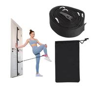 JYYWTSI Sangle d'Ancrage de Porte Résistante Pour Bandes Élastiques - 5 punti de Fixation Réglables, Nylon Renforcé, Installazione Sans Outils Avec Sac de Rangement, Fitness à Domicile et Musculation