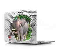 JZ [3D Stereoscopic Painting - A] Caso per MacBook PRO Retina 15 (2012-2015, Models: A1398) Hard Shell Case with Keyboard Cover