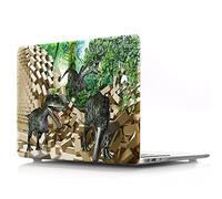 JZ [3D Stereoscopic Painting - C] Caso per MacBook PRO (15-inch, 2016-2019, Models: A1707 / A1990) Hard Shell Case with Keyboard Cover