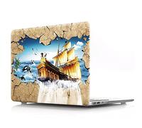 JZ [3D Stereoscopic Painting - E] Caso per MacBook PRO Retina 15 (2012-2015, Models: A1398) Hard Shell Case with Keyboard Cover