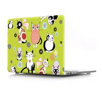 JZ Animal Caso per MacBook PRO (15-inch, 2016-2019, Models: A1707 / A1990) Hard Shell Case with Keyboard Cover - Smile Cat
