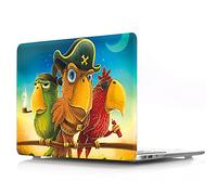 JZ Animal Caso per MacBook PRO (16-inch, 2019-2020, Models: A2141) Hard Shell Case with Keyboard Cover - Parrot