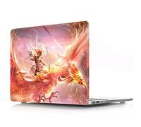 JZ Animal Caso per MacBook PRO (16-inch, 2019-2020, Models: A2141) Hard Shell Case with Keyboard Cover - Phoenix
