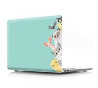 JZ Animal caso per MacBook (Retina, 12-inch, Models:A1534) Hard Shell Case with Keyboard Cover - Cat Family