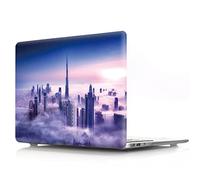 JZ Architecture [Burj Khalifa Tower] Hard Shell Caso for MacBook Air (11-inch, Models: A1370 / A1465) with Keyboard Cover