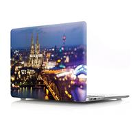 JZ Architecture [Cologne Cathedral] Hard Shell Caso for MacBook Air 13 Old Release (2010-2017, Models: A1369 / A1466) with Keyboard Cover