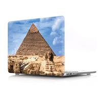 JZ Architecture [Pyramid] Hard Shell Caso for MacBook Air (11-inch, Models: A1370 / A1465) with Keyboard Cover