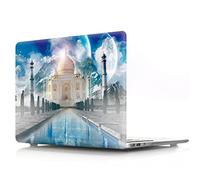 JZ Architecture [Taj Mahal] Hard Shell Caso for MacBook Air 13 Old Release (2010-2017, Models: A1369 / A1466) with Keyboard Cover